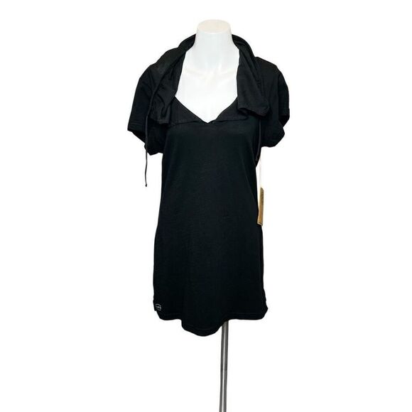 The Earth Collection NWT black short sleeve dress size XL - Picture 1 of 15